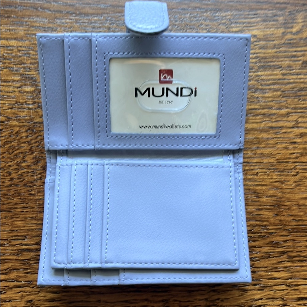 Mundi Sky Blue Card Holder